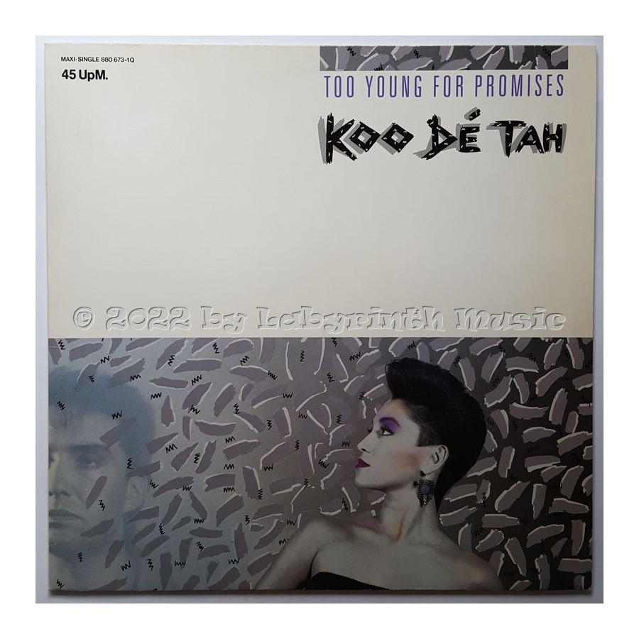Koo Dé Tah - Too Young For Promises • 12" Vinyl Maxi • MINT - Labyrinth Music