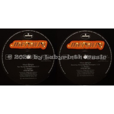 Koo Dé Tah - Too Young For Promises • 12" Vinyl Maxi • MINT - Labyrinth Music