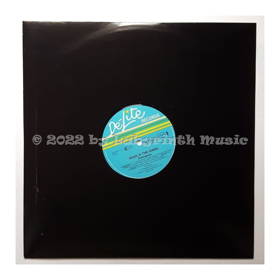 Kool & The Gang - Emergency • 12" Vinyl LP - Labyrinth Music