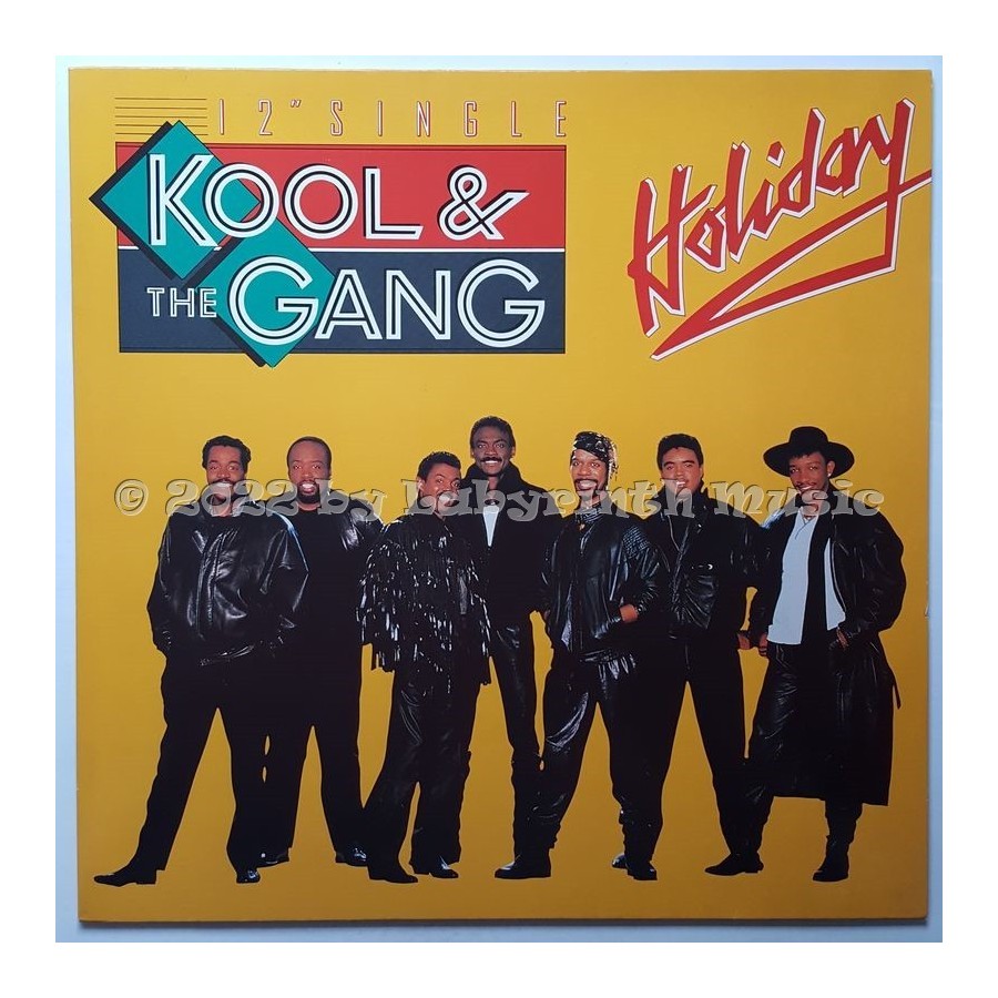 Kool & The Gang - Holiday • 12" Vinyl Maxi • MINT - Labyrinth Music