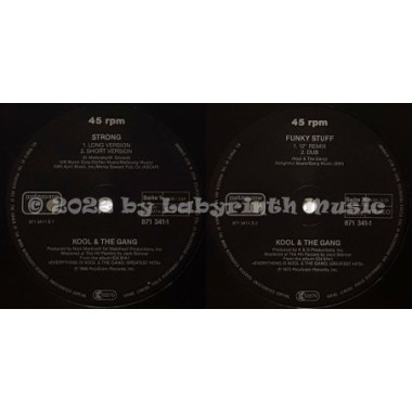 Kool & The Gang - Strong • 12" Vinyl Maxi • NM - Labyrinth Music