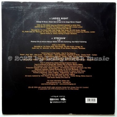 Kool & The Gang Feat. Spanner Banner & Sean Paul - Ladies Night • 12" Vinyl Maxi • EX - Labyrinth Music