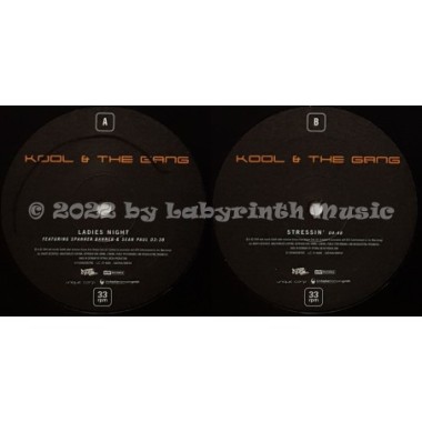 Kool & The Gang Feat. Spanner Banner & Sean Paul - Ladies Night • 12" Vinyl Maxi • EX - Labyrinth Music