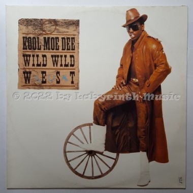 Kool Moe Dee - Wild Wild West • 12" Vinyl Maxi - Labyrinth Music