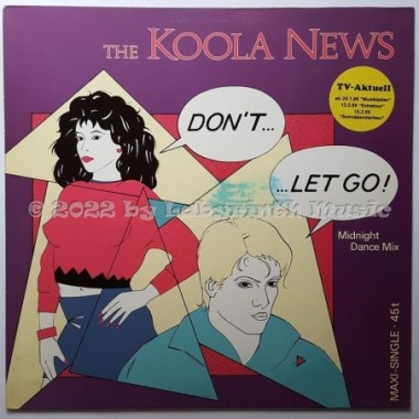 The Koola News - Don't...... Let Go • 12" Vinyl Maxi • EX - Labyrinth Music