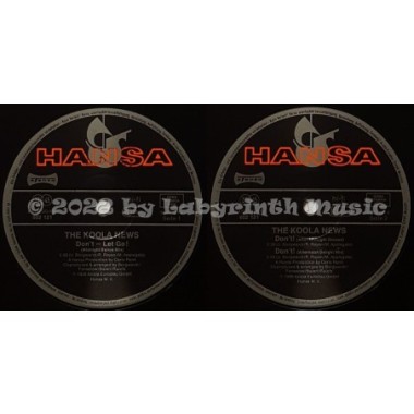The Koola News - Don't...... Let Go • 12" Vinyl Maxi • EX - Labyrinth Music
