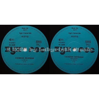 Koto - Chinese Revenge • 12" Vinyl Maxi - Labyrinth Music