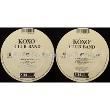 Koxo Club Band - Paradhouse (Me Gusta) • 12" Vinyl Maxi • EX - Labyrinth Music