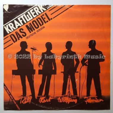 Kraftwerk - Das Model • 12" Vinyl Maxi - Labyrinth Music