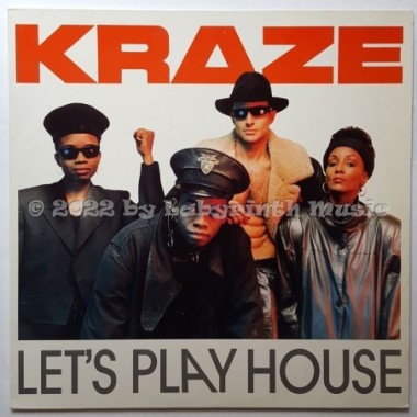 Kraze - Let's Play House • 12" Vinyl Maxi • MINT - Labyrinth Music