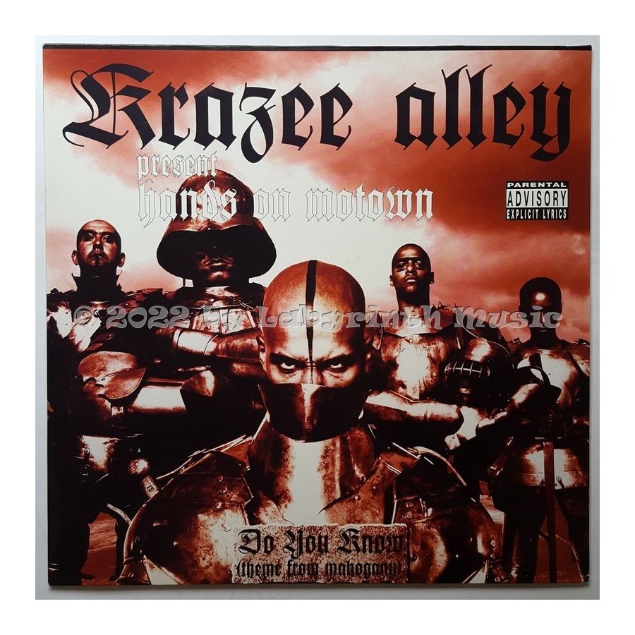 Krazee Alley - Do You Know • 12" Vinyl Maxi • MINT - Labyrinth Music