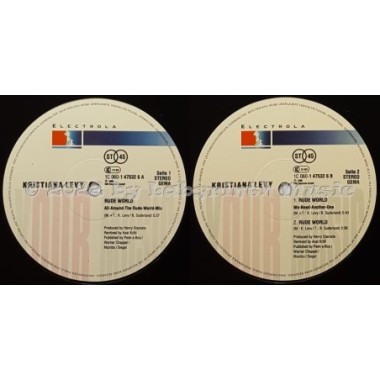 Kristiana Levy - Rude World • 12" Vinyl Maxi • MINT - Labyrinth Music