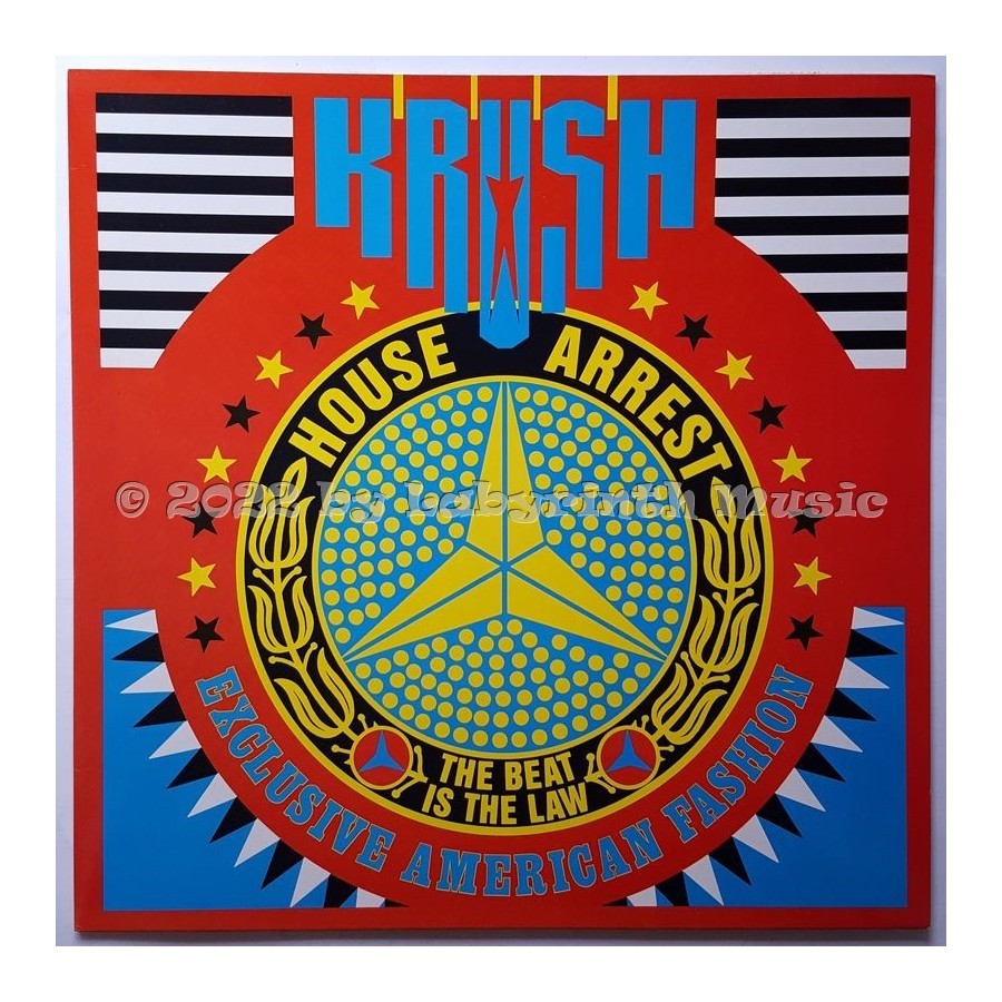 Krush - House Arrest • 12" Vinyl Maxi • MINT - Labyrinth Music
