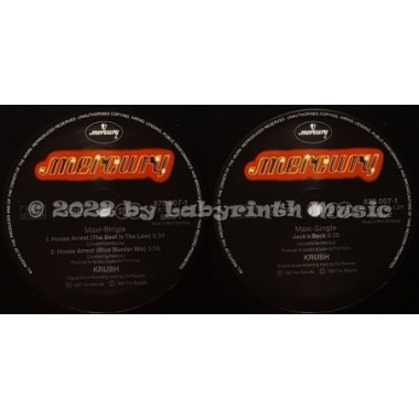 Krush - House Arrest • 12" Vinyl Maxi • MINT - Labyrinth Music
