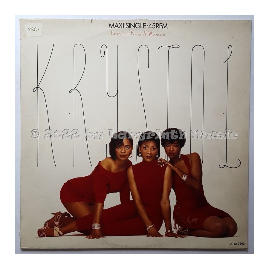 Krystol - Passion From A Woman • 12" Vinyl Maxi • EX - Labyrinth Music