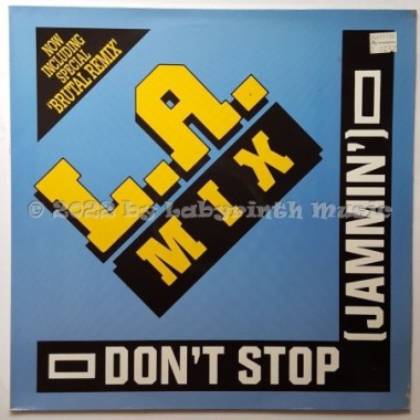 L.A. Mix - Don't Stop • 12" Vinyl Maxi • EX - Labyrinth Music