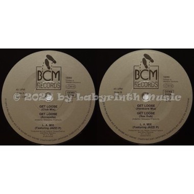 L.A. Mix Feat. Jazzi P - Get Loose • 12" Vinyl Maxi - Labyrinth Music