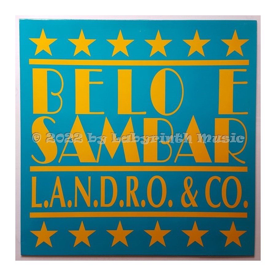 L.A.N.D.R.O. & Co. - Belo E Sambar • 12" Vinyl Maxi • MINT - Labyrinth Music