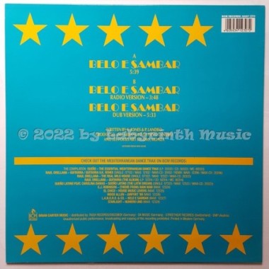 L.A.N.D.R.O. & Co. - Belo E Sambar • 12" Vinyl Maxi • MINT - Labyrinth Music