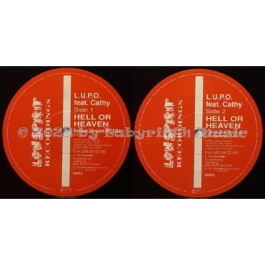 L.U.P.O. Feat. Cathy - Hell Or Heaven • 12" Vinyl Maxi - Labyrinth Music