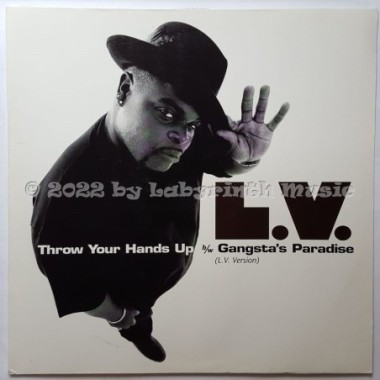 L.V. - Throw Your Hands Up • 12" Vinyl Maxi • MINT - Labyrinth Music