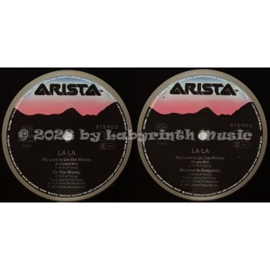 La La - My Love Is On The Money • 12" Vinyl Maxi • MINT - Labyrinth Music