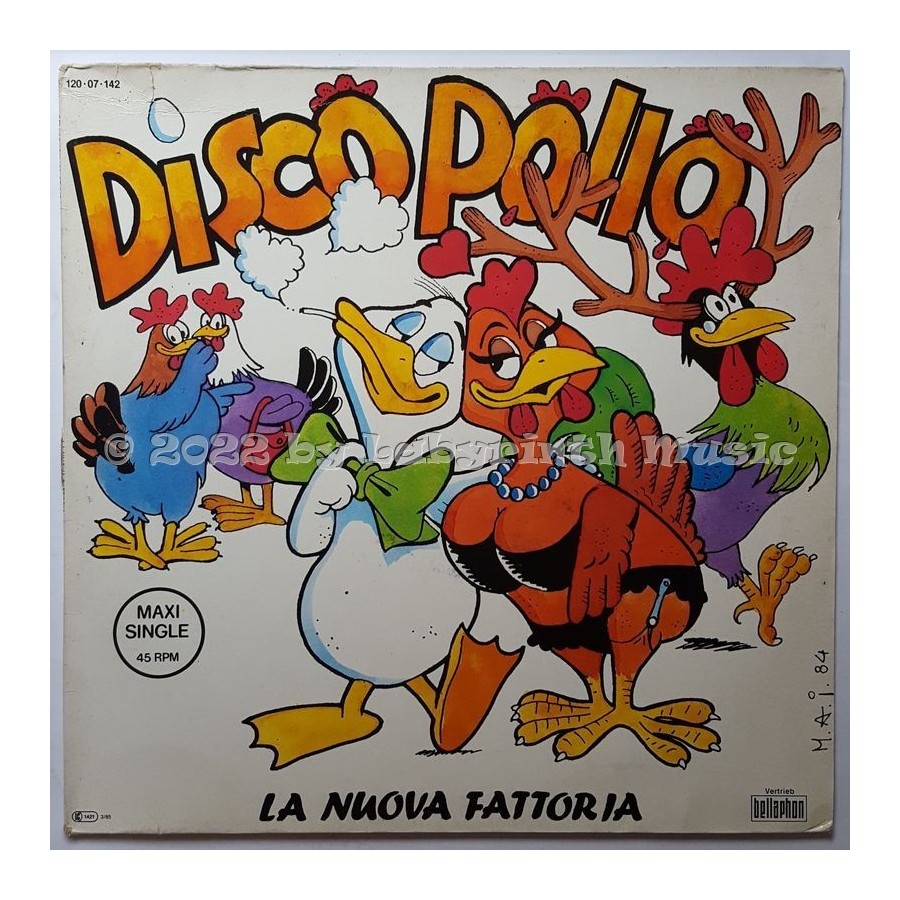 La Nuova Fattoria - Disco Pollo • 12" Vinyl Maxi - Labyrinth Music