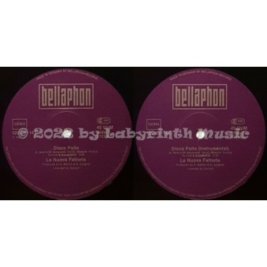 La Nuova Fattoria - Disco Pollo • 12" Vinyl Maxi - Labyrinth Music