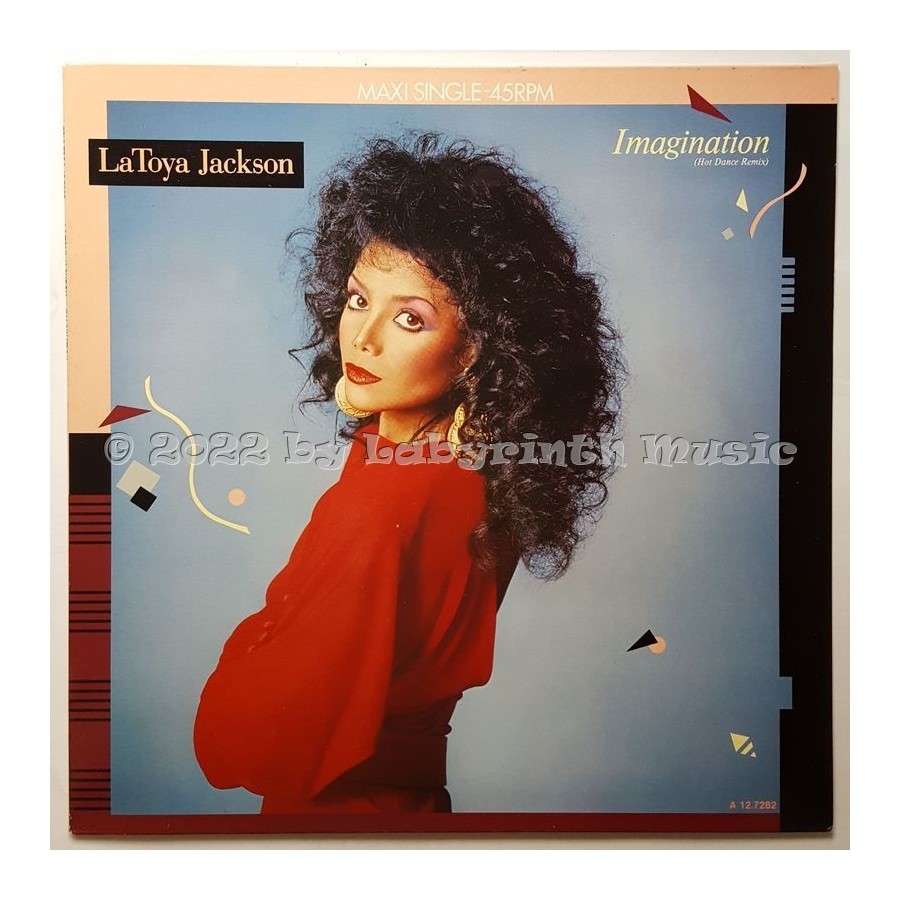 La Toya Jackson - Imagination • 12" Vinyl Maxi • MINT - Labyrinth Music