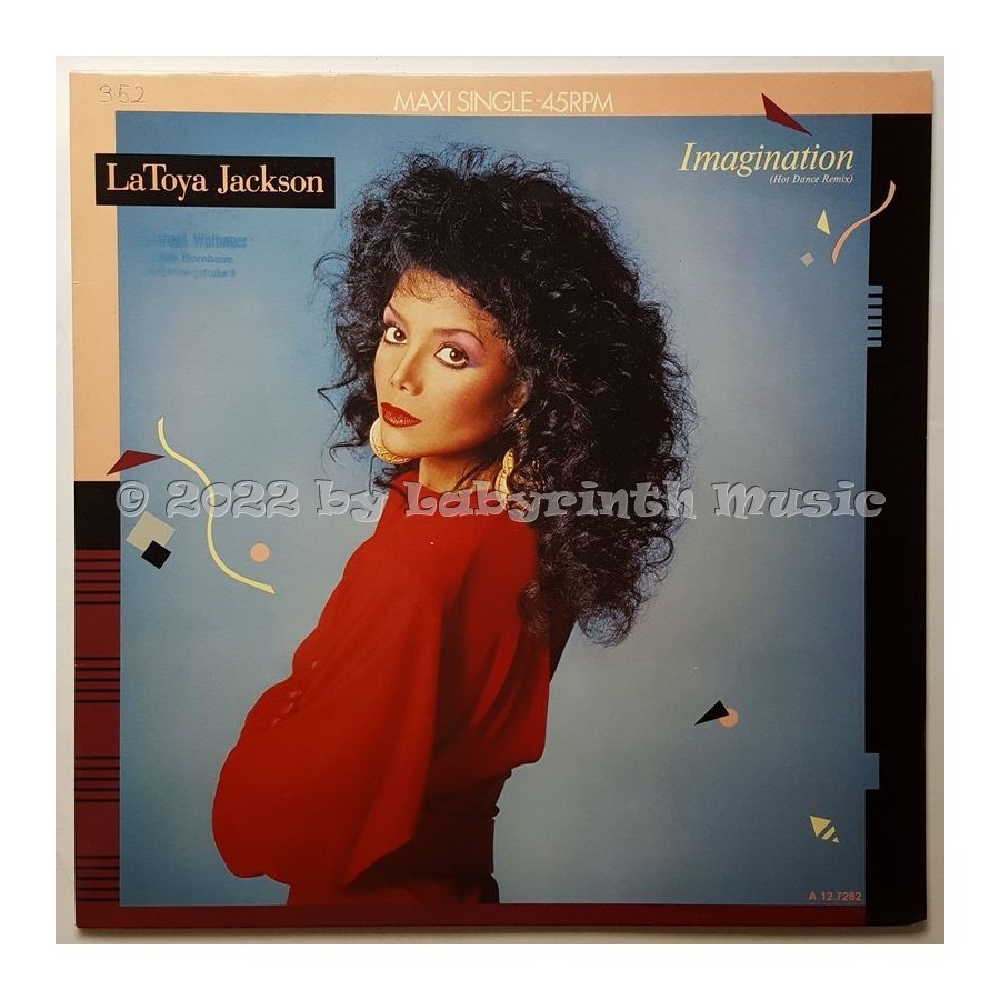 La Toya Jackson - Imagination • 12" Vinyl Maxi • EX - Labyrinth Music