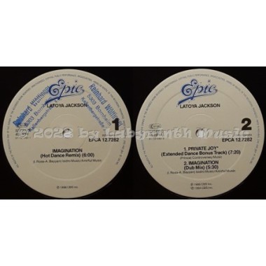 La Toya Jackson - Imagination • 12" Vinyl Maxi • EX - Labyrinth Music