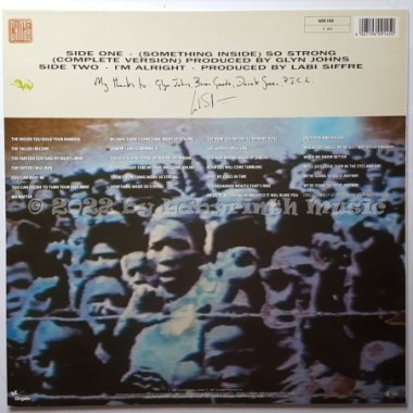 Labi Siffre - (Something Inside) So Strong • 12" Vinyl Maxi • MINT - Labyrinth Music