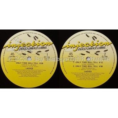 Ladies - Only Time Will Tell • 12" Vinyl Maxi • EX - Labyrinth Music