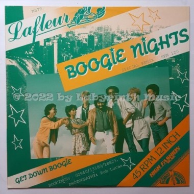 LaFleur - Boogie Nights • 12" Vinyl Maxi • MINT - Labyrinth Music