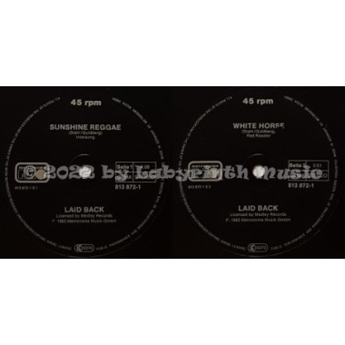 Laid Back - Sunshine Reggae • 12" Vinyl Maxi - Labyrinth Music