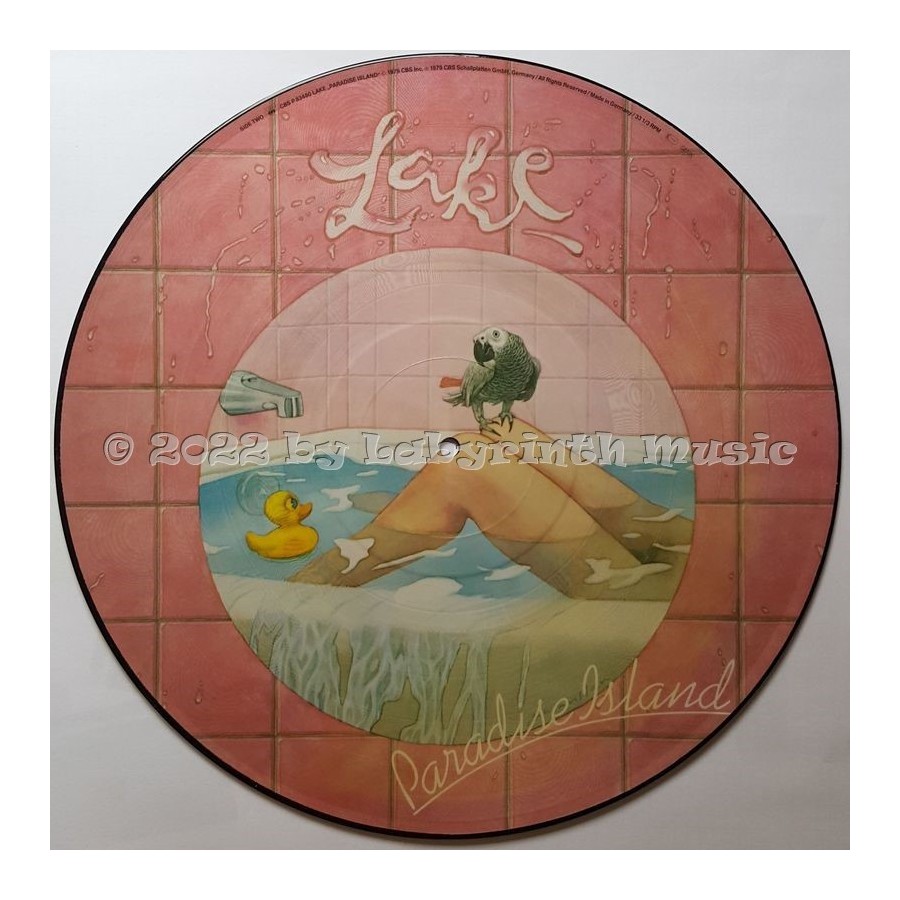 Lake - Paradise Island • 12" Vinyl LP - Labyrinth Music