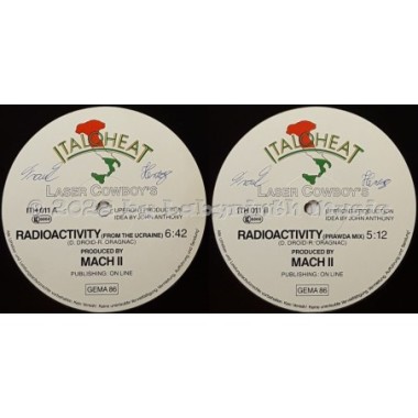 Laser Cowboys - Radioactivity • 12" Vinyl Maxi • NM - Labyrinth Music