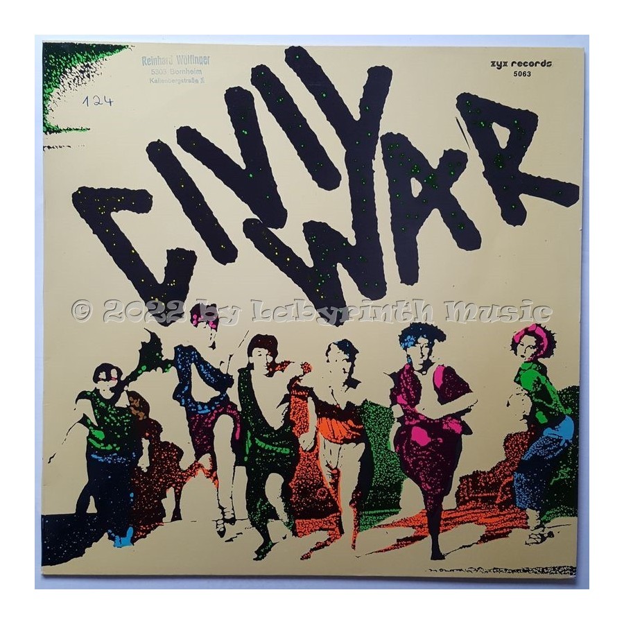 Last Defence - Civil War • 12" Vinyl Maxi • EX - Labyrinth Music