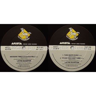Latin Quarter - Modern Times • 12" Vinyl Maxi - Labyrinth Music