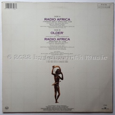 Latin Quarter - Radio Africa • Remix '91 • 12" Vinyl Maxi - Labyrinth Music