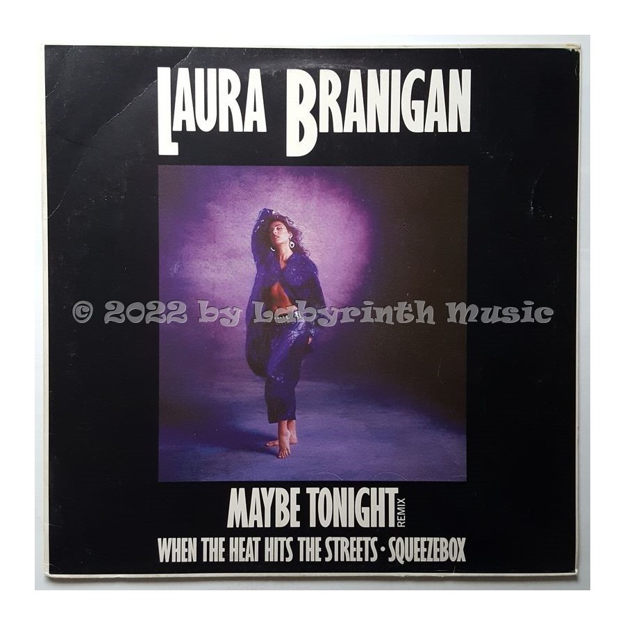 Laura Branigan - Maybe Tonight • 12" Vinyl Maxi - Labyrinth Music