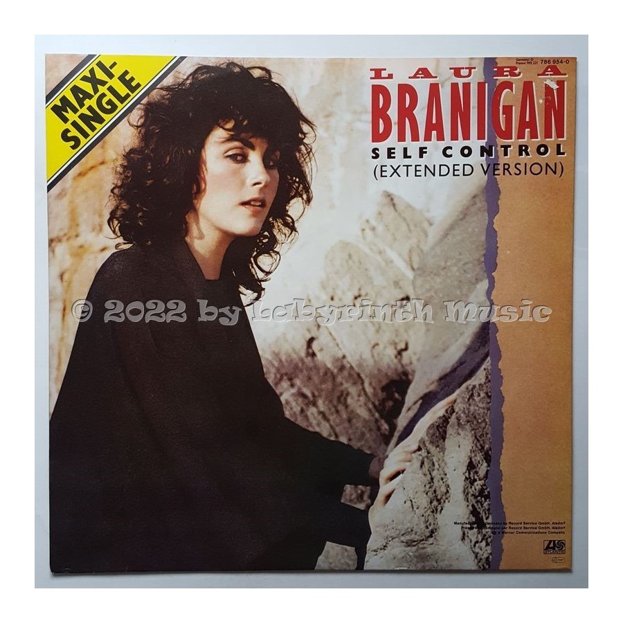 Laura Branigan - Self Control • 12" Vinyl Maxi • NM - Labyrinth Music