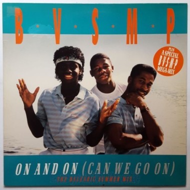 B.V.S.M.P. - On And On (Can We Go On) • 12" Vinyl Maxi • EX - Labyrinth Music