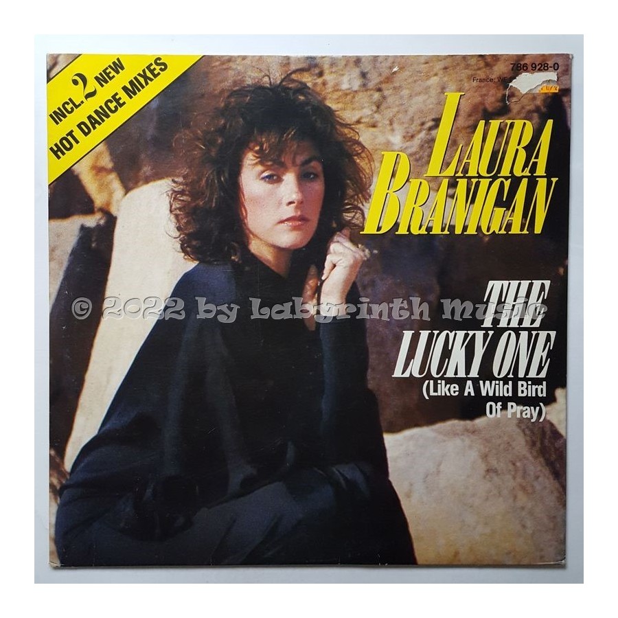 Laura Branigan - The Lucky One • 12" Vinyl Maxi - Labyrinth Music