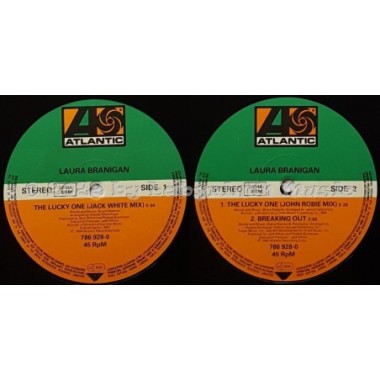 Laura Branigan - The Lucky One • 12" Vinyl Maxi - Labyrinth Music