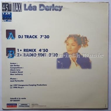 Léa Derley - Give Me A Chance • 12" Vinyl Maxi - Labyrinth Music