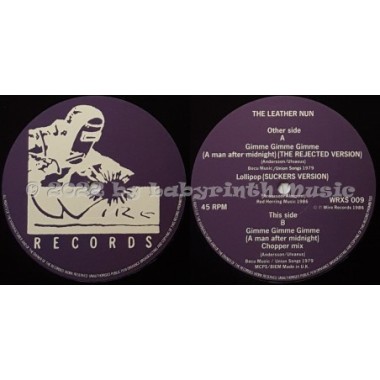 The Leather Nun - Gimme Gimme Gimme! • The Rejected Version • 12" Vinyl Maxi • EX - Labyrinth Music