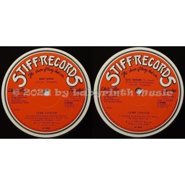 Lene Lovich - Bird Song • 12" Vinyl Maxi - Labyrinth Music