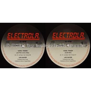 Leo Sayer - Cool Touch • 12" Vinyl Maxi - Labyrinth Music