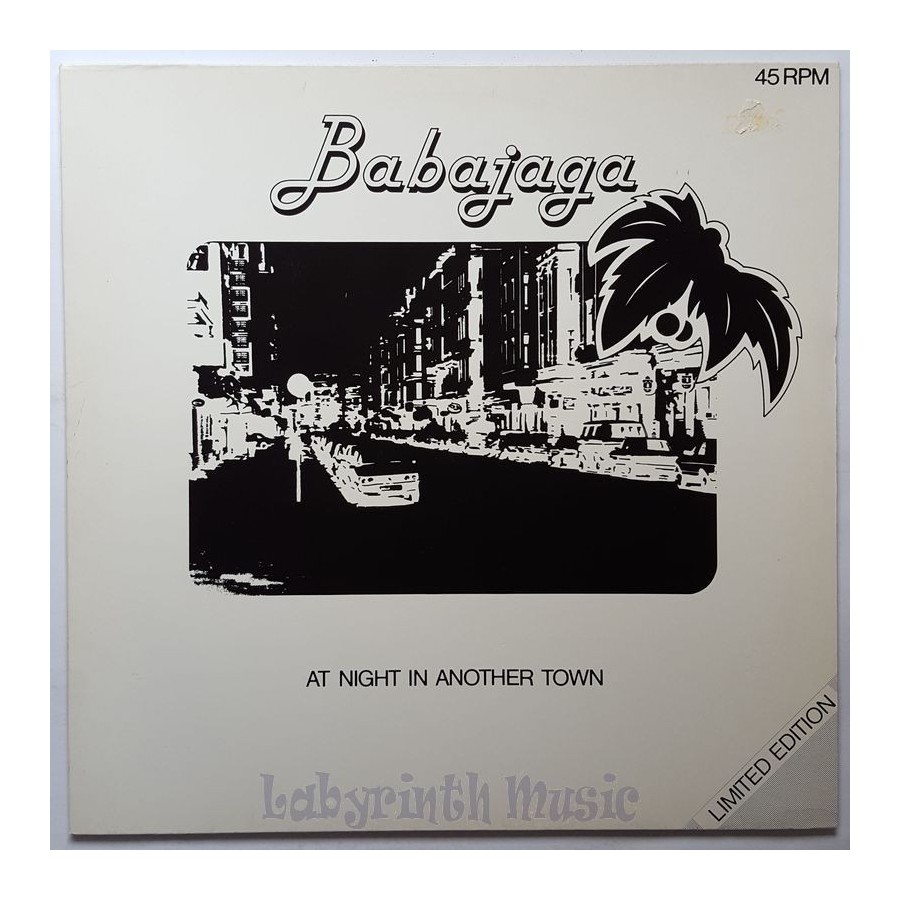 Babajaga - At Night In Another Town • 12" Vinyl LP • EX - Labyrinth Music